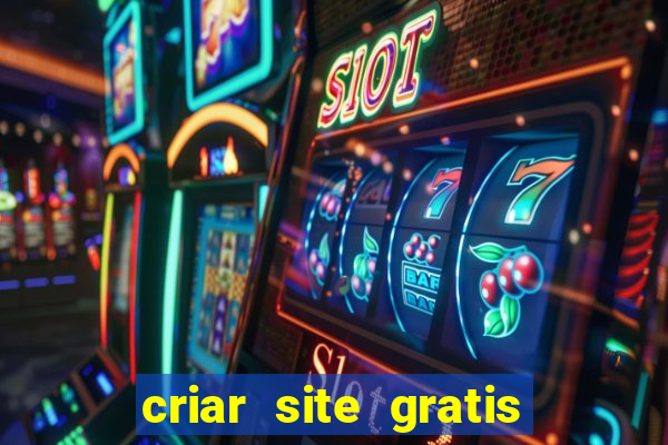 criar site gratis de jogos